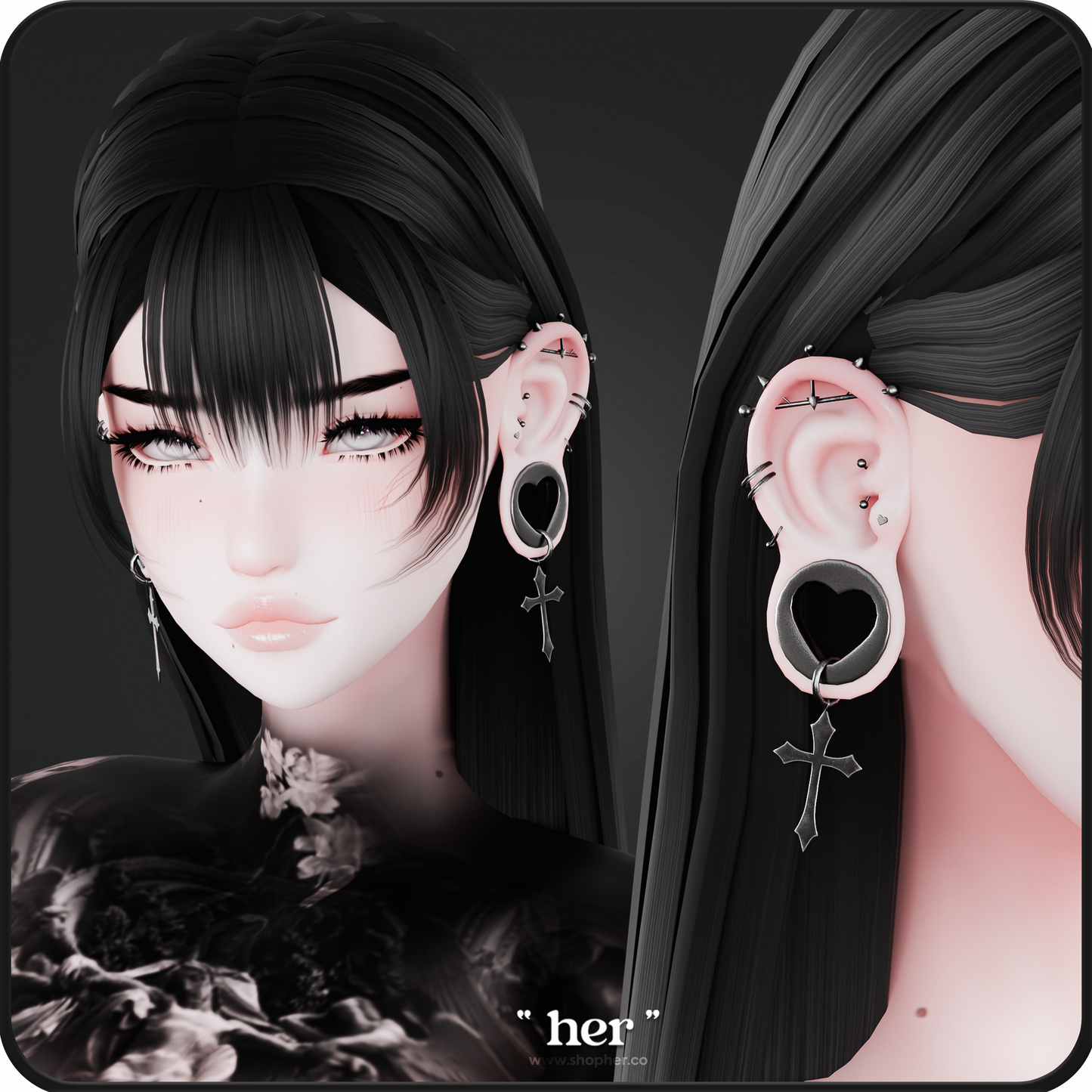 " Gauged Ears " Add-On