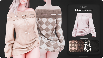 " Teddy Sweater "