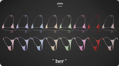 FREE IN NITRO " Starfish Bikini "