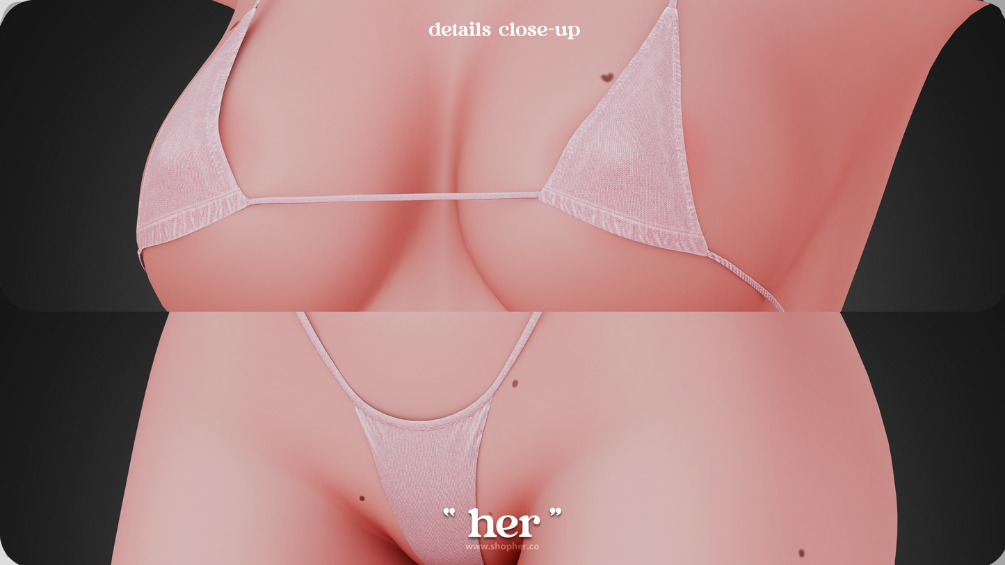 FREE IN NITRO " Starfish Bikini "