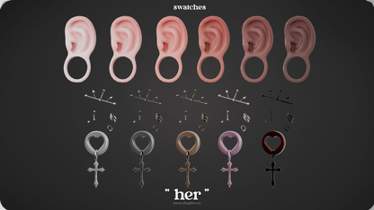 " Gauged Ears " Add-On